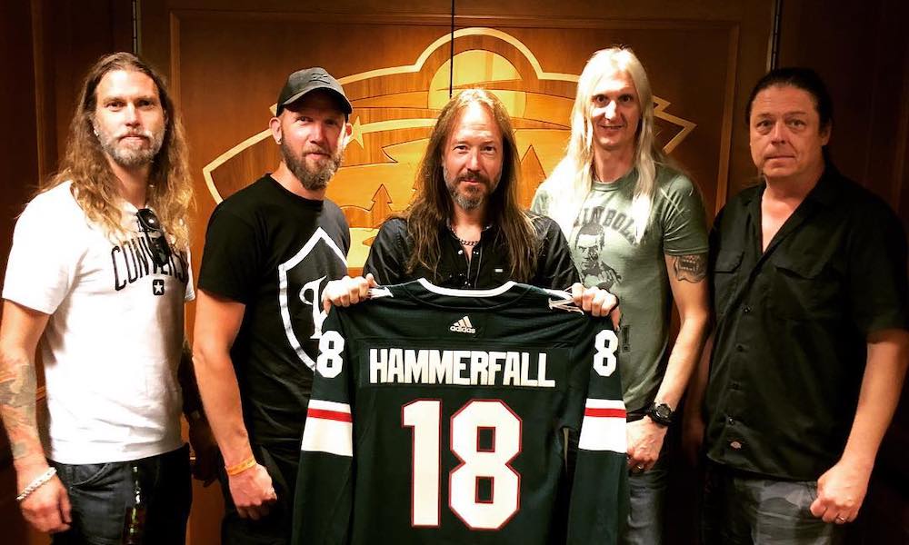 Joacim Cans de HammerFall - El dominio del rock sueco 